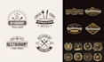 design epic retro and vintage logo