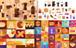 create abstract geometric illustration
