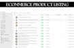 do product listing to shopify store, shopify store manager