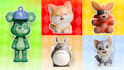 create 3d cute character modeling design for game printing sclupting