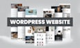 responsive wordpress website or ecommerce website