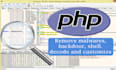 install , debugs php script or remove malware