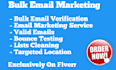 do bulk email verify, email marketing and bounce testing for your email lists