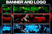design a 3d bundle banner and profile picture for youtube,twitch