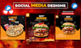 design creative social media posts and banners