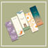 design trendy custom ready to print bookmarks