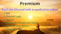 create meditation videos with complete setup yt channel