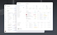 design clean and modern saas dashboard designs saas UX UI design web app design