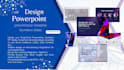 design powerpoint template, business slides presentation
