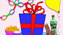 create a personalized animated birthday greeting