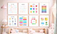 design cute printable nursery wall art