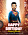 design funny birthday flyer and motion flyer