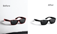edit product photo retouching change the background  add natural shadow