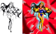 draw superhero character for you
