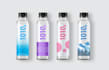 do eye catching water bottle label design and packaging with 3d mockup