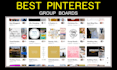 invite you to the best active pinterest group boards