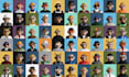 create 3d character nft art collection