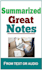take notes for you based on text or audio