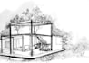 draw exterior architectural sketches