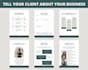 design fitness client welcome pack template