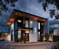 model and render architectural villas and buildings