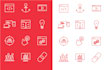 design unique, simple, and modern custom icon set