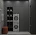 design model and render you laundry room