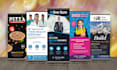 do roll up banner, roller banner, retractable banner, backdrop banner design