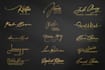 design an artistic handwritten signature logo for your brand