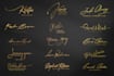 design handwriting, signature, calligraphic, scripted, cursive, handwritten logo