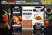 do a restaurant menu, catering menu, fast food