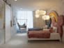 design bedroom interior with 3d renders