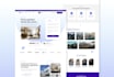do landing or home page design in figma