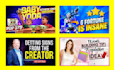 design custom attractive youtube thumbnail in canva