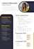 make professional resume design, modern CV design,