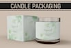 do candle label design and candle box packaging design