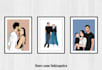 draw faceless minimalist ilustration your friend or family