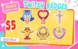draw custom twitch emotes, kick emotes, discord emoji, badges in 24h delivery