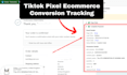 setup tiktok pixel, tik tok conversion tracking and tiktok events api