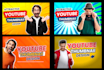 design amazing youtube thumbnail