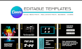 design editable canva templates for your social media posts