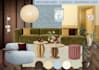 create interior mood board, 2d floor plan, shopping list