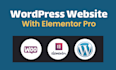 create responsive wordpress website design or blog site