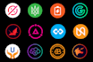 design modern crypto, crypto coin, crypto token and cryptocurrency logo