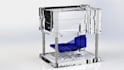 create mold design with plastic injection simulation