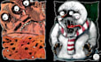 draw monster and horror etc