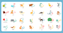 make and design arabic and english educational printable  worksheets for kids