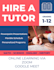 tutor basic elementary, middle, and high school subjects