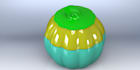 modeling and visualizing 3d object by solidworks and blender