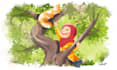 create freehand children illustrations you want